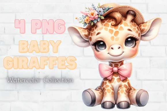 Download Cute Baby Giraffe Nursery Decor Clipart - Clip Collection
