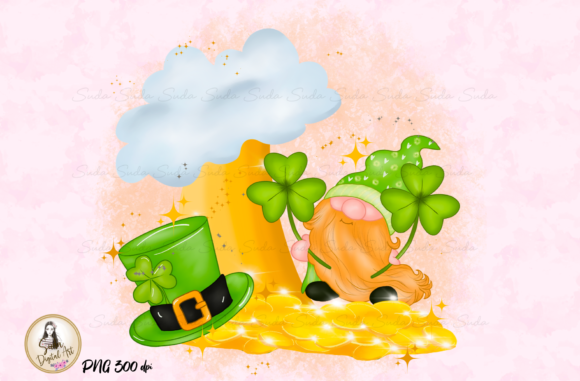 Download St Patrick’s Day Gnomes Cute Sublimation - Cute sublimation Collection