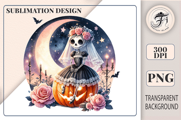 Download Gothic Skeleton Bride Clipart Halloween - Clip Collection