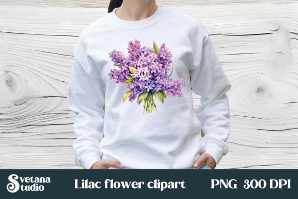Download Flower Lilac Clipart PNG Design - Clip Collection
