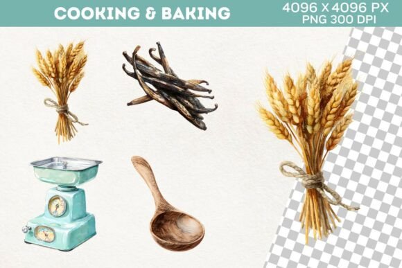 Download Mom’s Kitchen Watercolor Clipart Png - Clip Collection