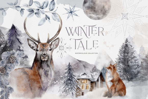 Download Winter Illustrations Clip Art Watercolor - Clip Collection