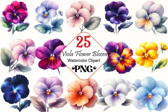 Download Viola Flower Bloom Sublimation Clipart - Clip Collection