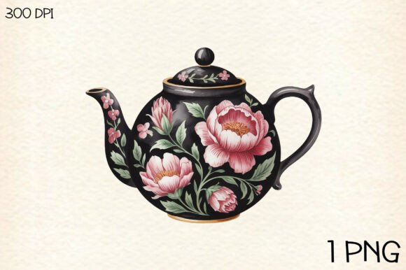 Download Dark Gothic Floral PNG Clipart - Clip Collection