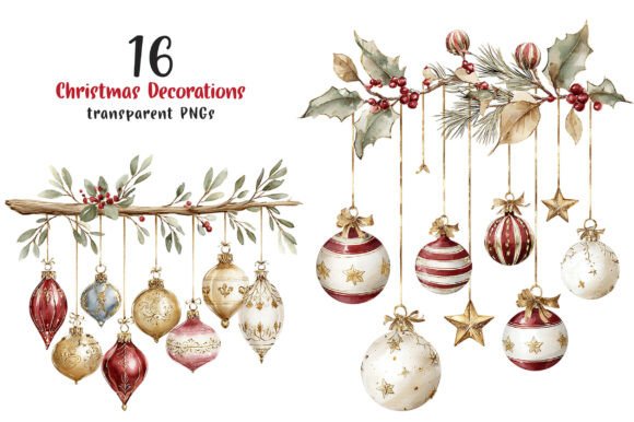 Download Christmas Decorations Clipart - Clip Collection