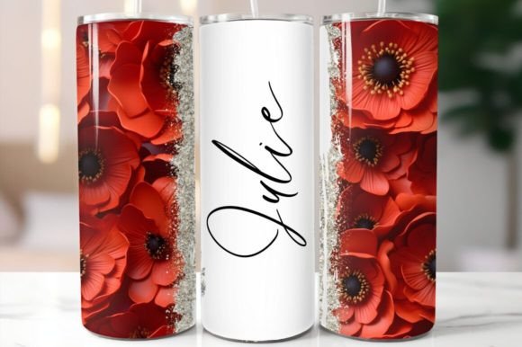 Download Poppy Field Dreams Tumbler Wrap - Poppy field Collection