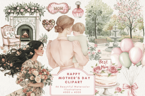 Download Happy Mother's Day Clipart - Clip Collection