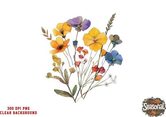 Download Vibrant Wildflower Clipart - Clip Collection