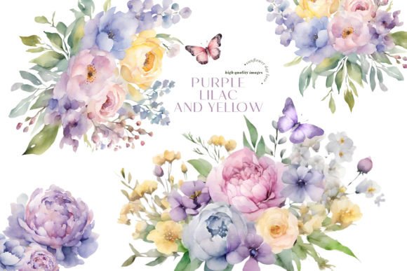 Download Purple Lilac Flowers Clipart, Butterfly - Clip Collection