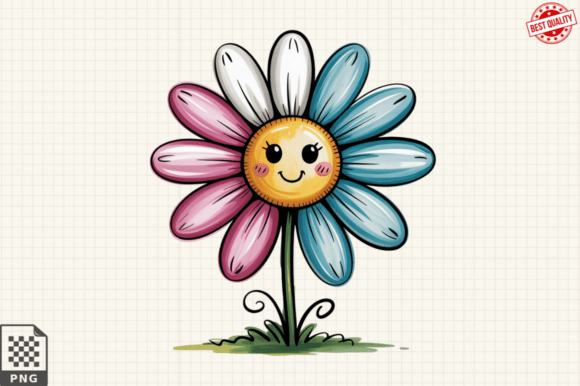 Download Quirky Flowers Clipart Whimsical Floral - Clip Collection