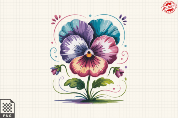 Download Quirky Flowers Clipart Whimsical Floral - Clip Collection