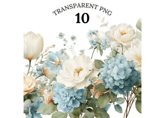 Download Summer Blue Flowers Clipart - Clip Collection