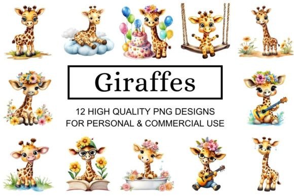 Download Cute Little Giraffe Clipart - Clip Collection