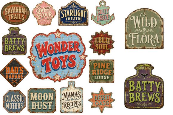 Download Vintage Metal Sign Sublimation Clipart - Clip Collection