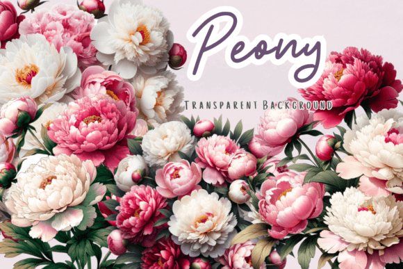Download Peony Clipart Floral Watercol Collection - Clip Collection