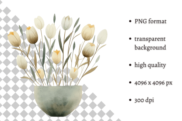 Download Watercolor Yellow Spring Flowers Clipart - Clip Collection