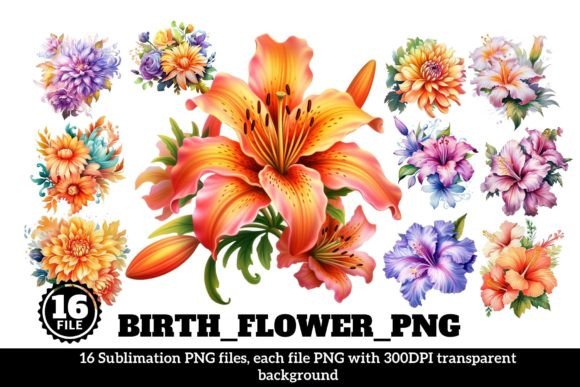 Download Birth Flower Clipart - Clip Collection