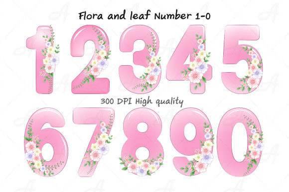 Download Flora Bouquet Number 1-0 Clipart - Clip Collection