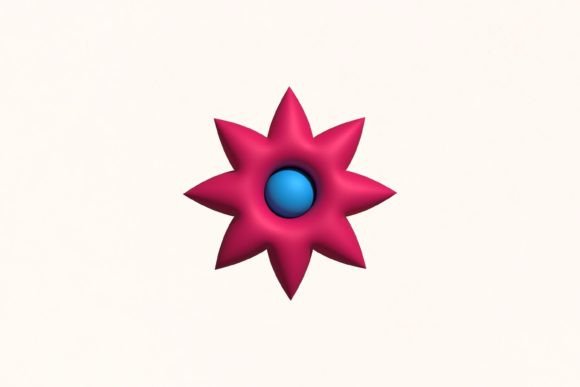 Download 3D  Pink Flower Clipart PNG - Clip Collection
