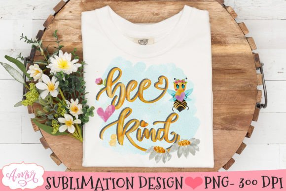 Download Bee Kind Cute Sublimation Design PNG - Cute sublimation Collection