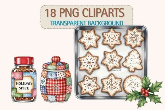 Download Winter Christmas Cozy Kitchen Clipart - Clip Collection