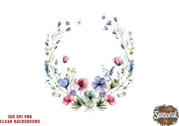Download Watercolor Spring Wildflower Clipart - Clip Collection