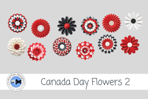 Download Canada Day Flower Clipart 2 - Clip Collection
