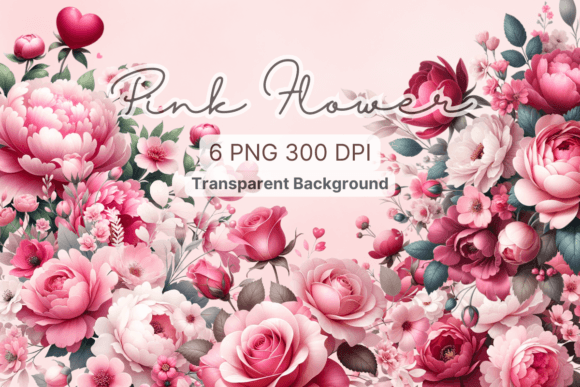 Download Pink Floral, Watercolor Flower Clipart - Clip Collection