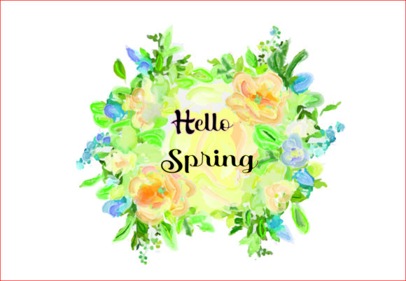 Download Watercolor  Spring Floral Png, Clipart - Clip Collection