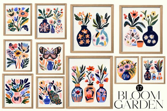 Download Bloom Garden Frame Clipart - Clip Collection