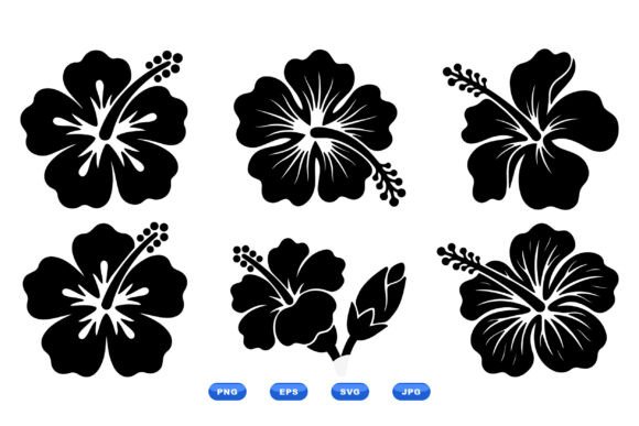 Download Tropical Hibiscus SVG Clipart - Clip Collection