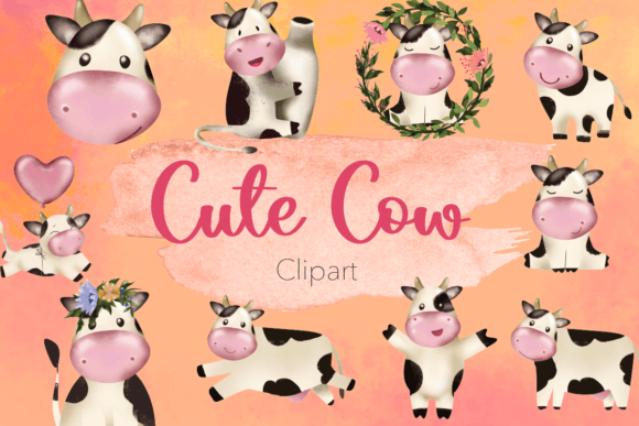 Download Cute Cow Clipart Free - Clip Collection