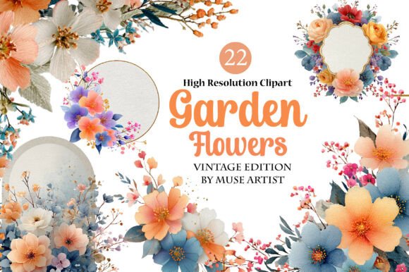 Download Garden Flowers Clipart - Clip Collection