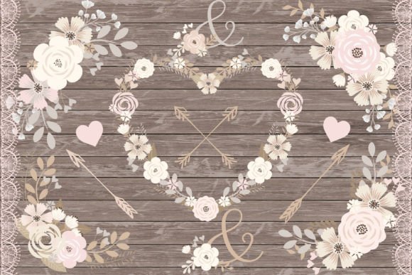 Download Shabby Chic Floral Cliparts - Clip Collection