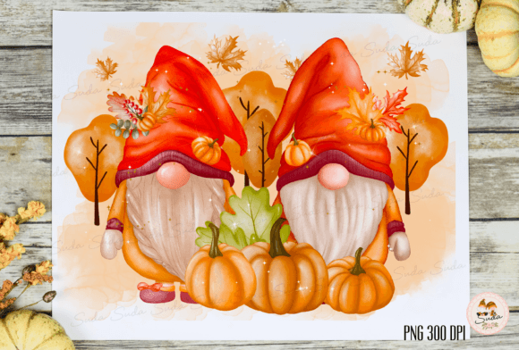 Download Gnome Autumn Cute Sublimation - Cute sublimation Collection