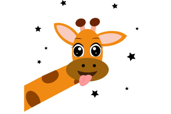 Download Cute Giraffe Svg, Giraffe Clip Art, - Clip Collection