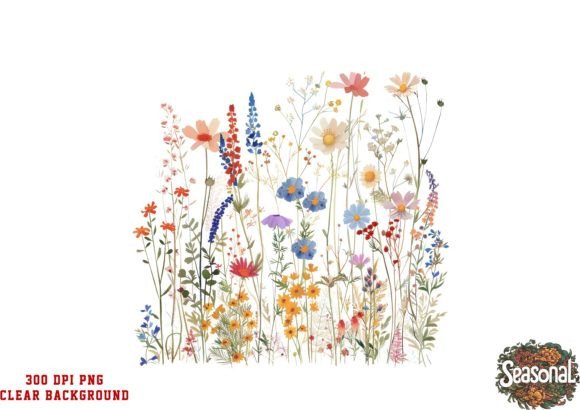 Download Watercolor Spring Wild Flower Clipart - Clip Collection