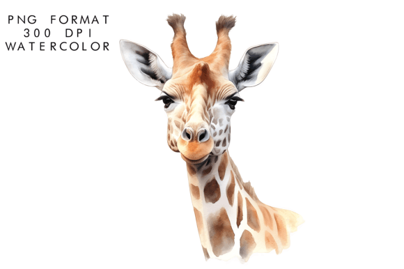 Download Watercolor Giraffe Clipart - Clip Collection