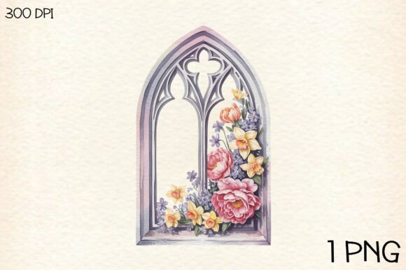 Download Dark Gothic Floral PNG Clipart - Clip Collection