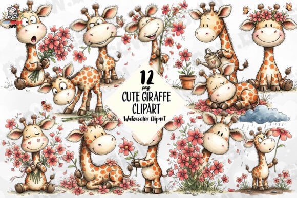 Download Cute Giraffe Clipart PNG - Clip Collection