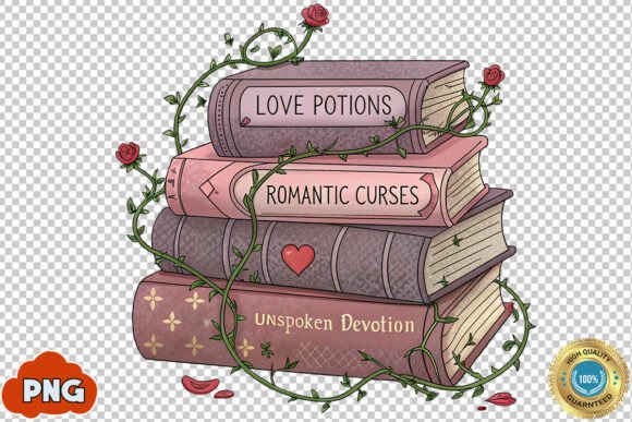 Download Gothic Books Valentine's Day PNG Clipart - Clip Collection