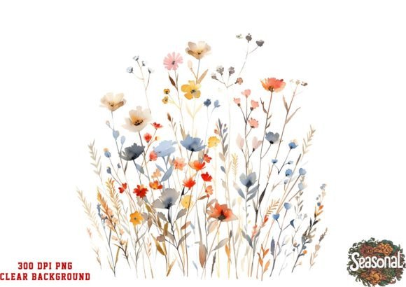 Download Vibrant Wildflower Clipart - Clip Collection
