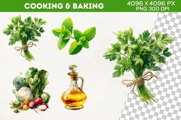 Download Mom’s Kitchen Watercolor Clipart Png - Clip Collection