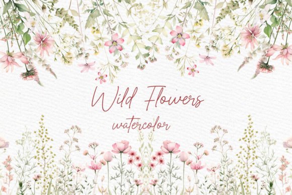 Download Wild Flowers Clipart Field Meadow Flower - Clip Collection