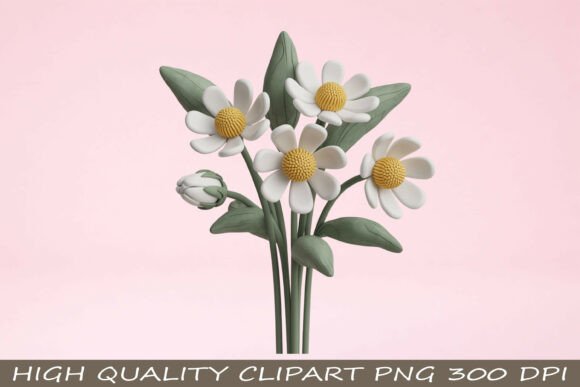 Download Daisy Flower Bouquet Clipart PNG - Clip Collection