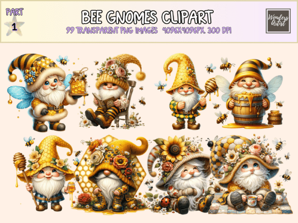 Download Bee Gnomes Clipart - Clip Collection
