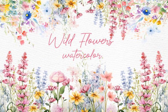 Download Spring Flowers Clipart Wild Flowers PNG - Clip Collection