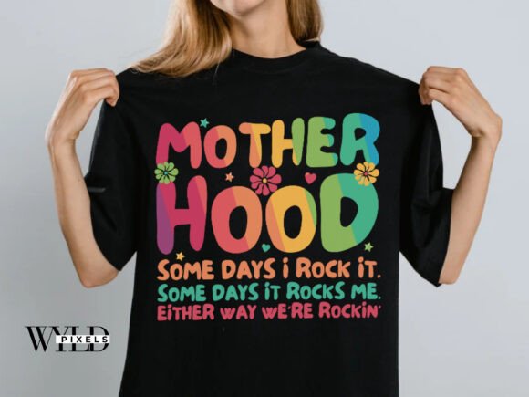 Download Motherhood Retro Happy Mother's Day PNG - Happy mother's day png Collection