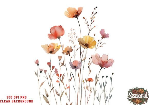 Download Vibrant Wildflower Clipart - Clip Collection