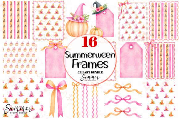 Download Summerween Hibiscus Witch Hat Clipart - Clip Collection